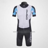 2011 Fahrradbekleidung Capo Shwarz und Wei 5 Trikot Kurzarm und Tragerhose